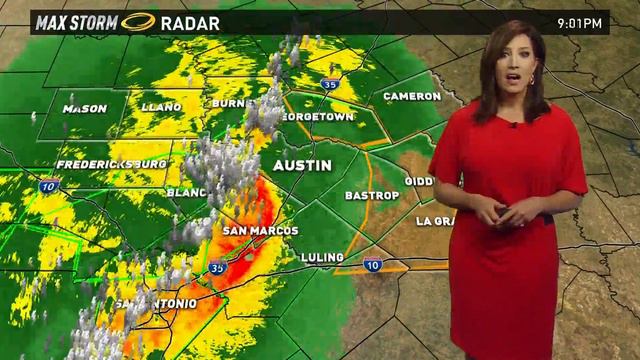 Central Texas Severe Weather Coverage with Lynae Miyer & Albert Ramon