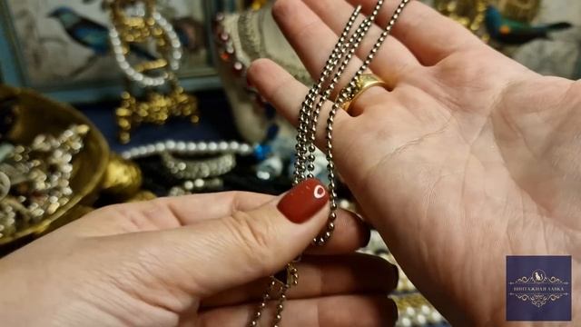 49. Начинаем разбирать огромную коробку с винтажными бусами  и не только.