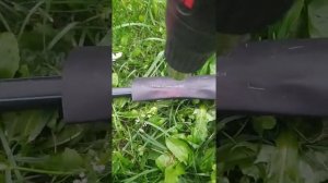 как починить пнд трубу. возможно ли восстановить герметичность трубкой ТУТ?