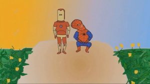 По Дороге Летним Днем, Тони Старк и Паукан