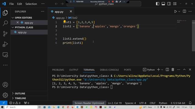 8 - List Methods in Python