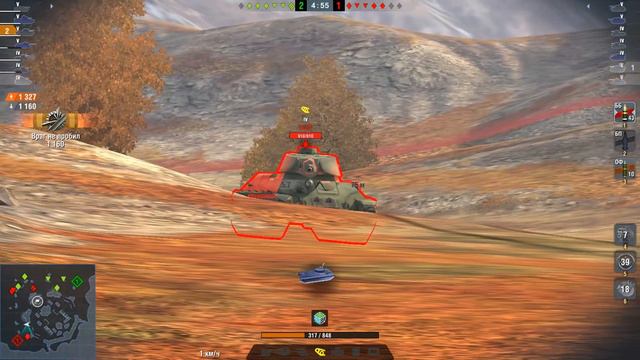 WOT BLITZ: МАСТЕР НА EXCELSIOR. МАКСИМАЛЬНОЕ УВЕЛИЧЕНИЕ