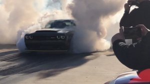 Dodge Demon Burnout
