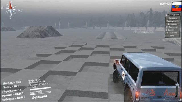 Обзор мода УАЗ-3170 "Симбир" МОДЕРНИЗИРОВАННЫЙ для Spintires (v.03.03.16) смотреть онлайн