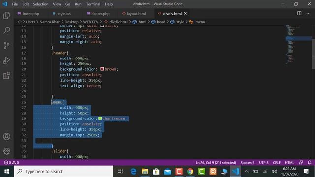 Website Layout Design | Website Development Tutorials by TheXXCODE IT Solutions