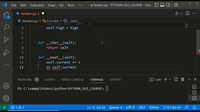 Python Program to Build a Simple ITERATOR with Example | What is iterative function in Python?