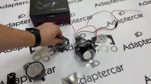 Би-светодиодные линзы Optima Premium Series Reflector Technology, 2.5", 5000К