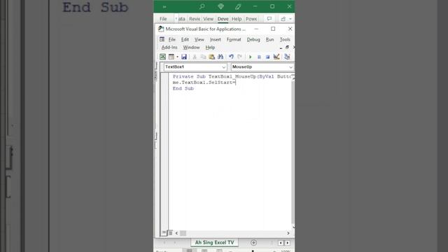 Auto-select all text in a TextBox on UserForm using VBA