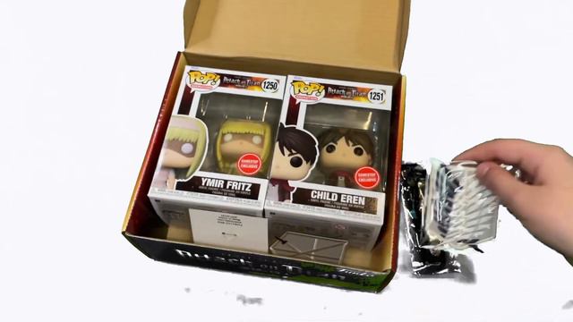 Unboxing a Attack on Titan Funko Collector Box!!! смотреть онлайн