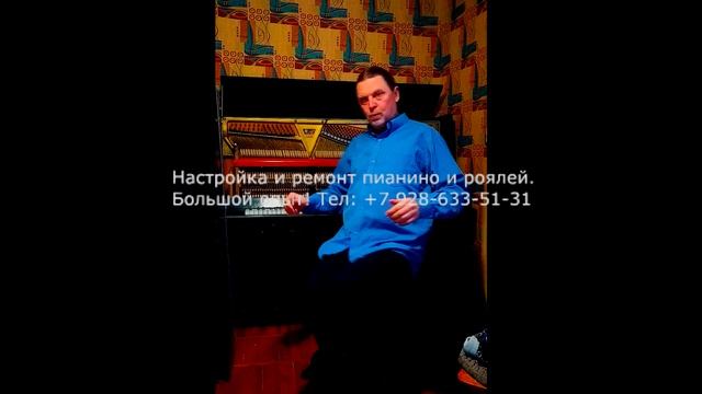 Настройка и ремонт пианино и роялей.
