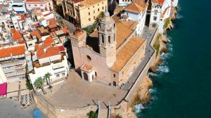 Spain/Sitges 2019  Испания. Ситжес. Видео с квадрокоптера.