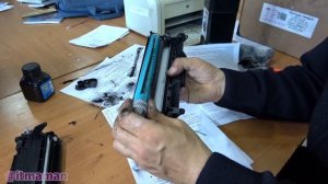 HP LJ 1018 принтердің EPC-2612A картриджін заправка жасау