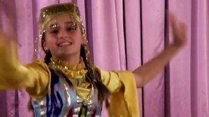 "Лязги" (узбекский танец). Фатиме Абдураманова. "Мелевше" (Судак)