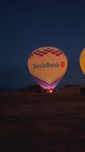 Подготовка к полету на воздушном шаре. Каппадокия. Турция ??. Впечатления. (Kapadokya. Göreme)