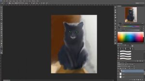 урок как офотошопить и нарисовать кота воителя?