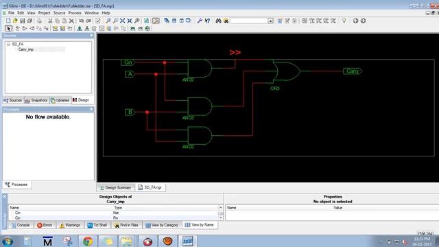 Xilinx Running Procedure with Synthesis Report RTL Schematic, Technlogy Schematic View