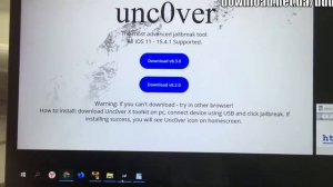 Jailbreak iOS 15.5 - 14.8 all devices - Unc0ver Installer 8.3