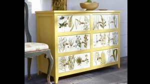 10 идей - как обновить старую мебель на даче