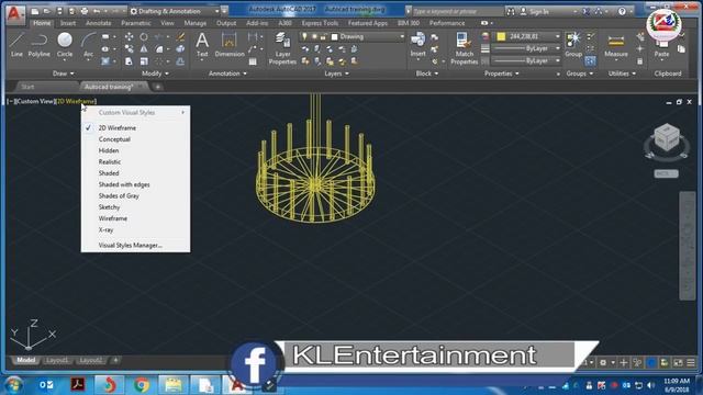 Autocad Lesson in Nepali Part#12 Make 3d rounding Staircase | 3D Home Modeling In Nepali смотреть онлайн