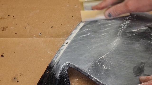 Bodywork prep ready for paint - 1990 Kawasaki ZZR1100