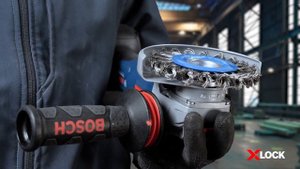 Bosch X-LOCK: дисковая проволочная щётка Heavy for Metal | Bosch Professional