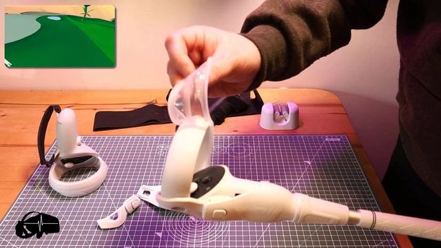 Get this for the most immersive VR golf experience! ZyberVR Golf Club Handle for Quest 2 [REVIEW] смотреть онлайн