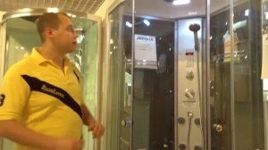 Видеообзор душевой кабины с турецкой баней Appollo A 8059