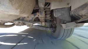 Работа задней подвески Subaru Outback BR