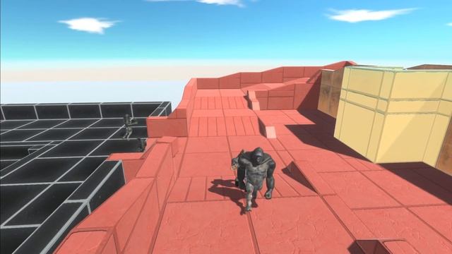 Multi Colored Obstacle Course|Animal Revolt Battle Simulator смотреть онлайн