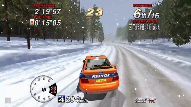 Sega Rally 2 Deluxe (Arcade) - #10 - Ford Escort (Longplay) смотреть онлайн