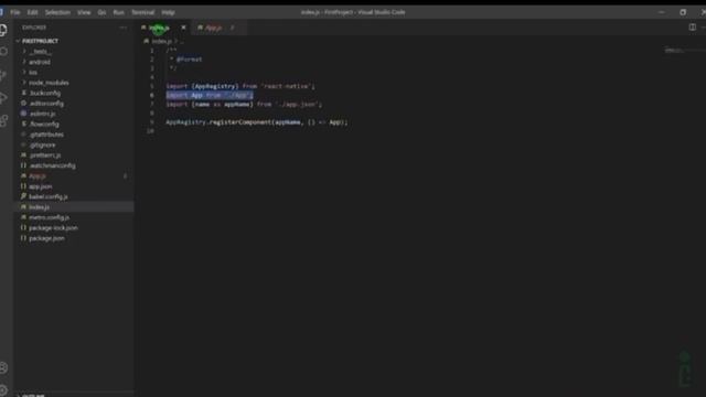 How to create React-native project? #reactnative