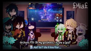 Genshin Impact react to Teyvat Unknown god's as Herrchers Part 1