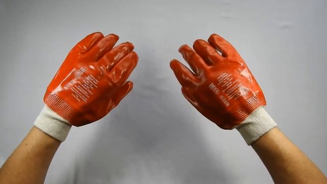 Перчатки х/б с полным ПВХ-покрытием "Гранат", арт. S8 смотреть онлайн