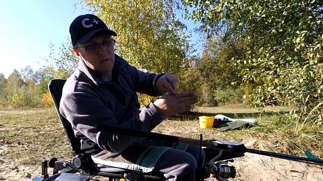 Золотая осень. С фидером на реке. смотреть онлайн