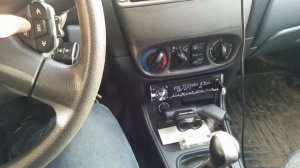 Nissan Almera N16 рулевой джойстик + Pioneer DEH-X5600BT
