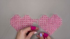 мастер класс «сумка сердце» из бусин | beaded heart bag tutorial 💗