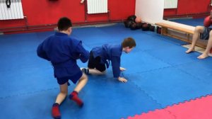 Рычаг локтя со стойки САМБО дети