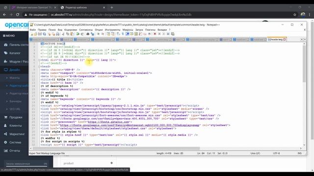 Микроразметка Open Graph на OpenCart 3 для стоковой темы и MegaStore - урок 12