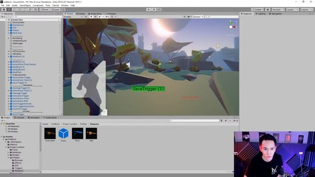Разбор примера уровня с курса OutBlock  Денис Куандыков