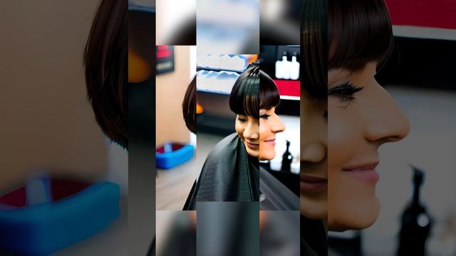 Women Short Blunt Bob with Bangs - #shorthaircut #bobhaircuts #bluntcut #fringe #hairstyles #hair