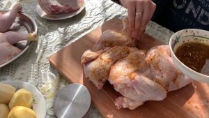 Как пожарить целую курицу на мангале? | Курица гриль на мангале | Быстро дешево и вкусно