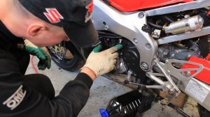 HONDA CBR F600I РЕМОНТ
