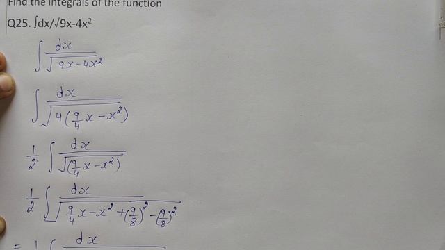 Class 12 Ex 7.4 Q25 Math | Chapter7 Class12 Math | Integration | Ex 7.4 Q25 Class 12 Math