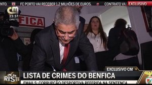 SENTENÇA JUDICIAL: A lista de crimes do Benfica no caso dos emails