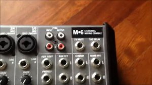 Recensione Mixer Proel M-6