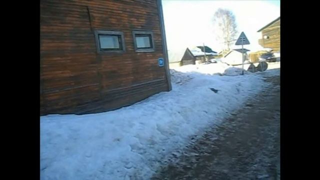 Прогулки по Усть Кулому Ул Ленина, апрель 2018 г смотреть онлайн