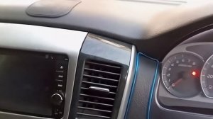 Тойота Альфард подсветка салона