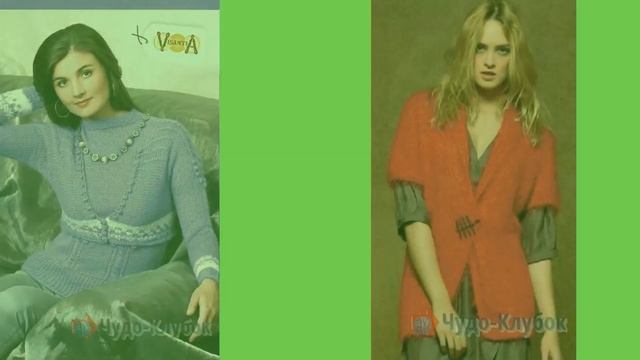 Женские жакеты вязаные спицами