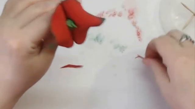 Экзотический цветок из фоамирана