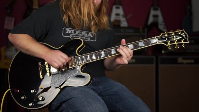 SOLD - Gibson ES 355 Black Beauty 2018 Ebony - #12997722 смотреть онлайн